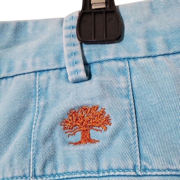 Peter Millar Faded Blue Wash Pima Cotton Shorts Size 40 Mens - Picture 6 of 12